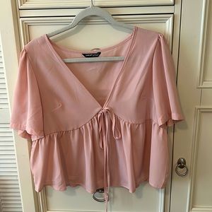 Pink blouse